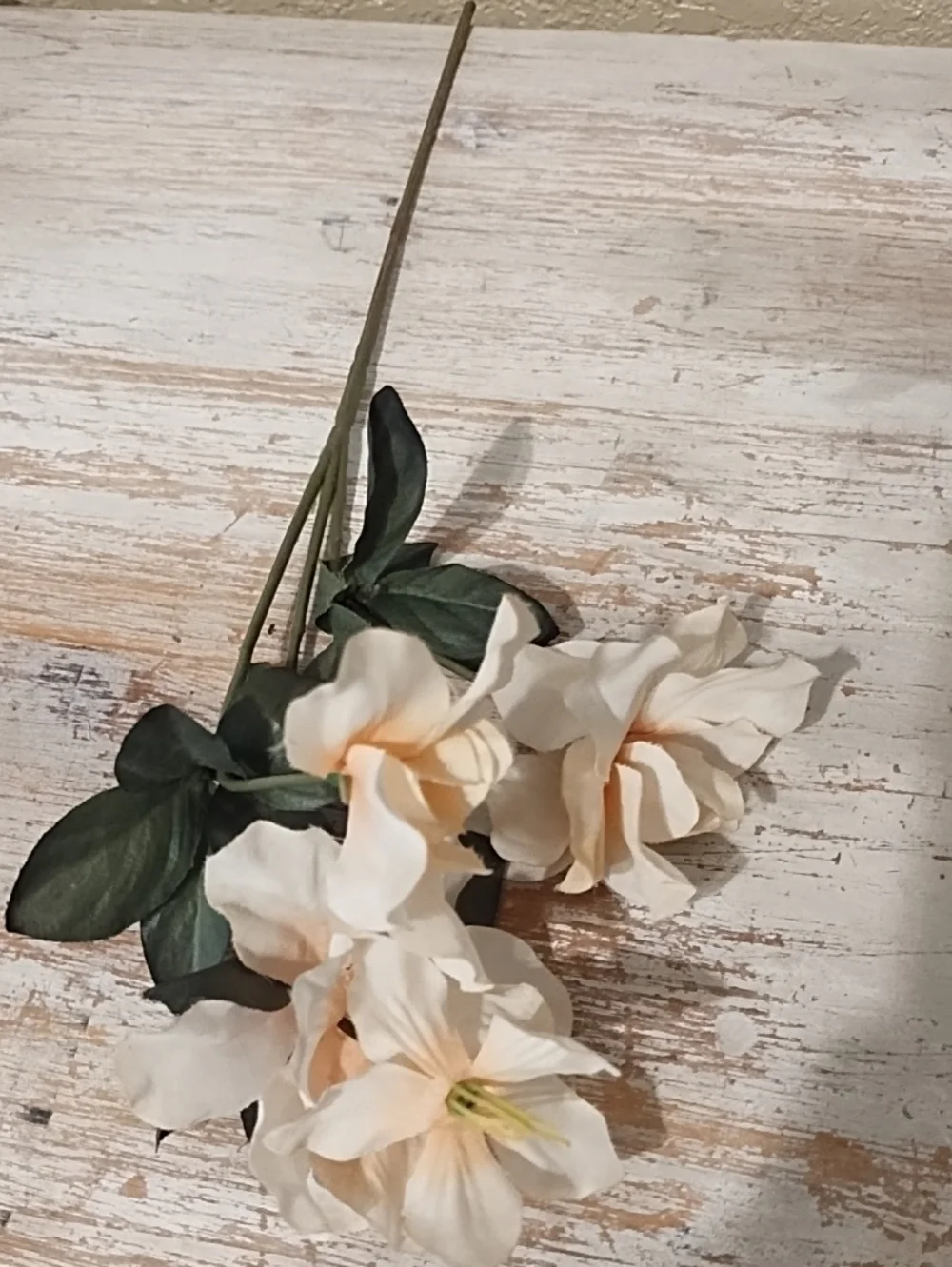Artificial Cream Floral Bouquet Stems - Home Accents